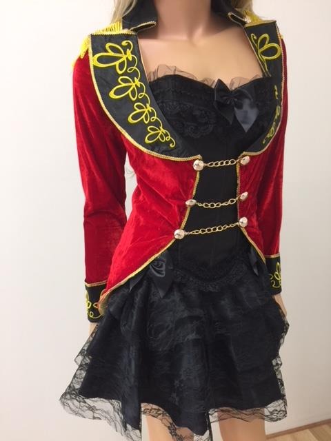 Ringmistress Circus Showgirl Burlesque Tailcoat Jacket