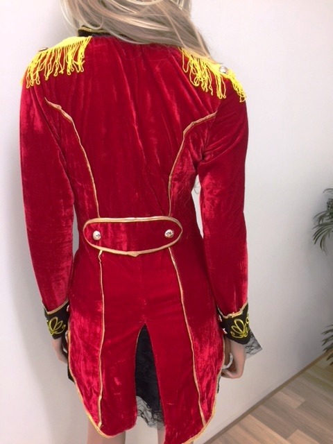 Ringmistress Circus Showgirl Burlesque Tailcoat Jacket