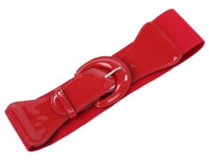 Red Retro Rockabilly Belt