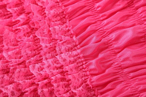 Pink Rockabilly Retro Ruffle Lace Pettipants