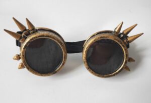 Bronze Antique Vintage Steampunk Cyber Goggles