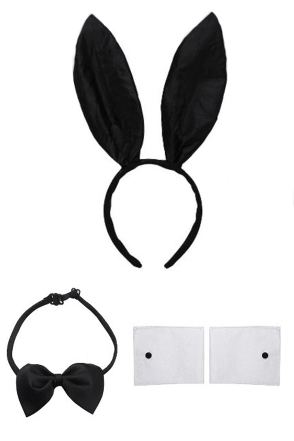 Bunny Accessories – Ears, Collar, Cuffs