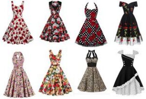 Rockabilly Retro 1950's Swing Dresses